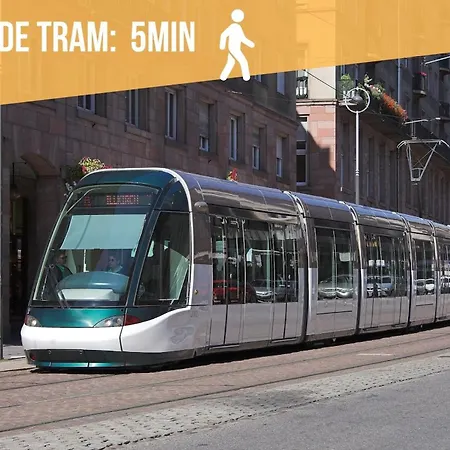 T2 Calme Avec Clim, Parking Facile, Tram A 5 Minutes Apartment *